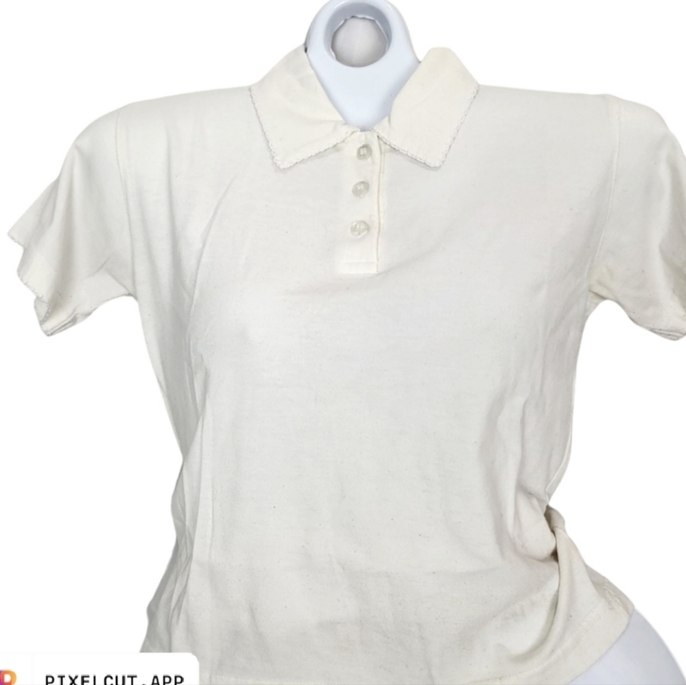 White polo for girls